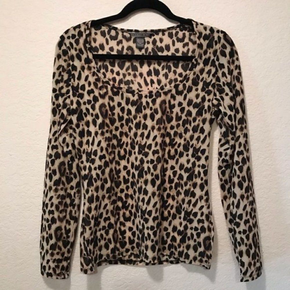 Victoria Secret leopard print top - Picture 4 of 7